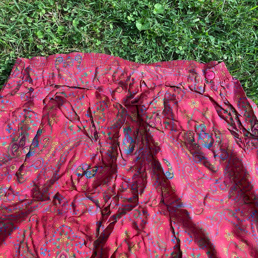 Vintage Paisley Librarian Skirt